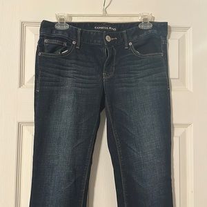 Express Stella low rise jeans